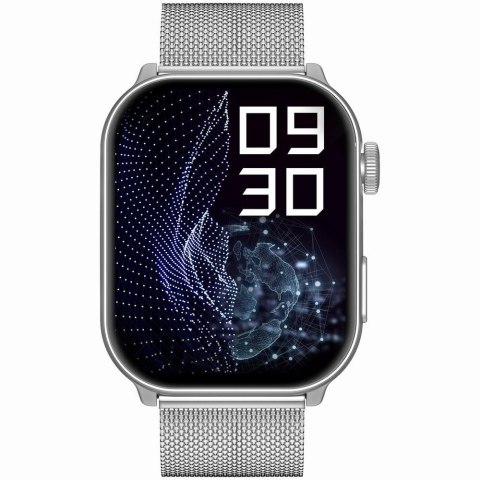 Smartwatch Damski Gravity GT28-9 Czarno-Srebrny + Bransoleta