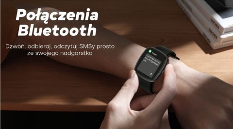 Smartwatch Męski GRAVITY GT18-6 Srebrny z dwoma paskami