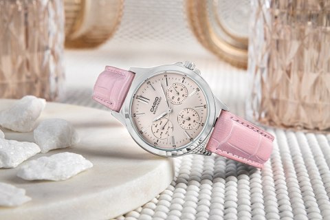 Zegarek Damski Casio LTP-V300L-4AUDF Pastelowy Róż