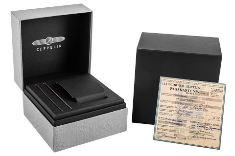 Zegarek Damski ZEPPELIN LZ121 Mediterranee Moonphase 9637-5 + BOX