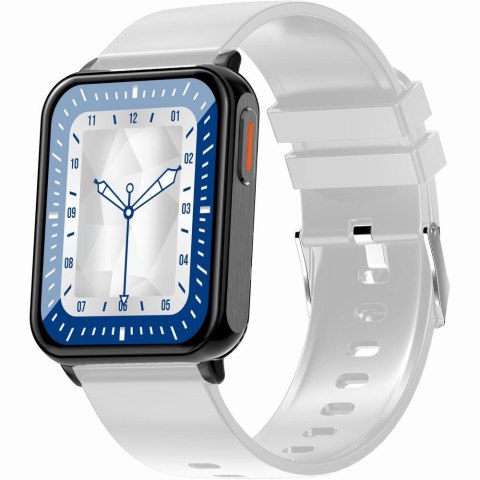 Smartwatch Gravity GT17-8 Biało-Czarny z 2 paskami