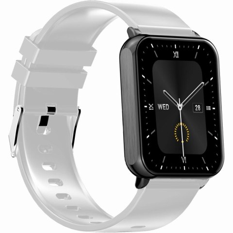 Smartwatch Gravity GT17-8 Biało-Czarny z 2 paskami