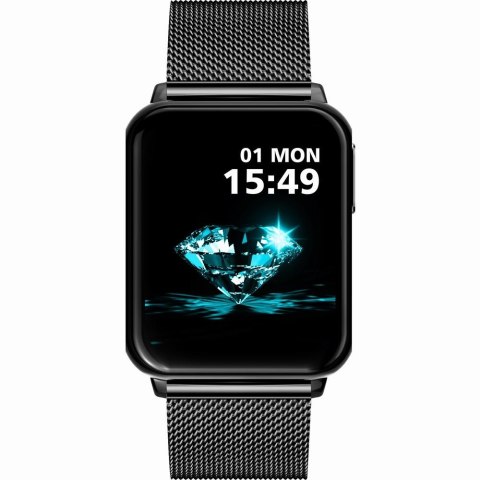 Smartwatch Gravity GT17-7 - Czarny, AMOLED, 2 Paski
