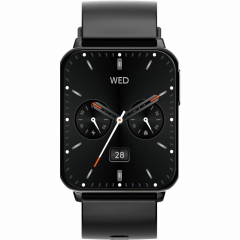 Smartwatch Gravity GT17-7 - Czarny, AMOLED, 2 Paski