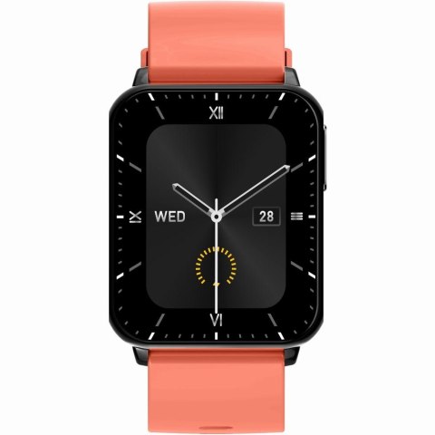 Smartwatch Gravity GT17-10 Czerwono-Czarny 2 Paski