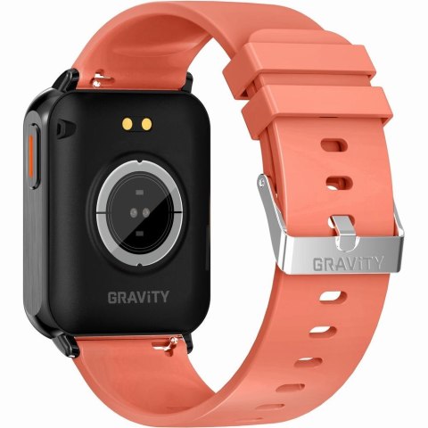 Smartwatch Gravity GT17-10 Czerwono-Czarny 2 Paski