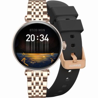 Smartwatch Gravity GT26-6 Różowe Złoto z 2 Paskami