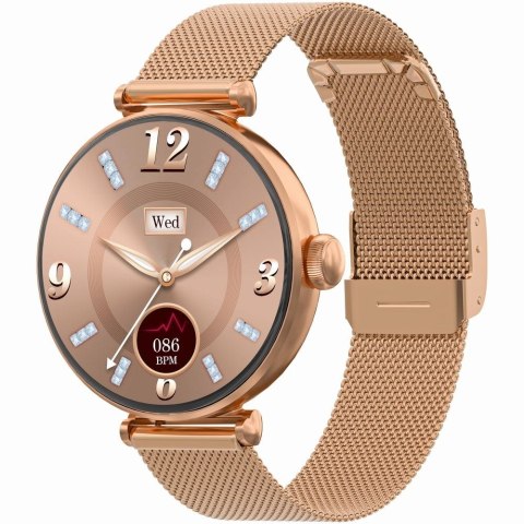 Smartwatch Gravity GT26-1 Różowe Złoto z 2 paskami