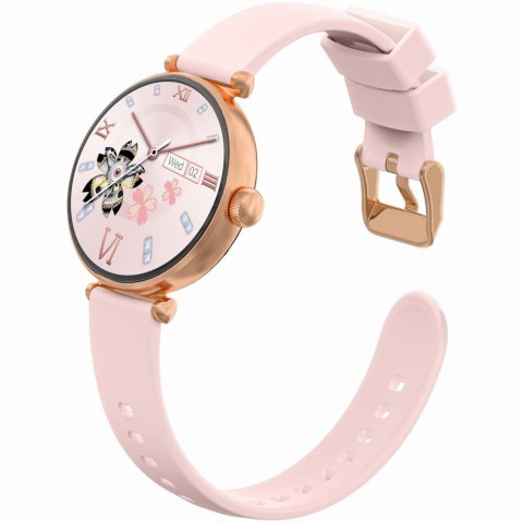 Smartwatch Gravity GT26-1 Różowe Złoto z 2 paskami