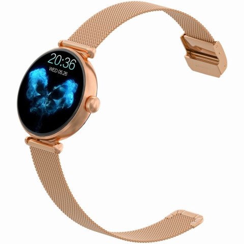 Smartwatch Gravity GT26-1 Różowe Złoto z 2 paskami