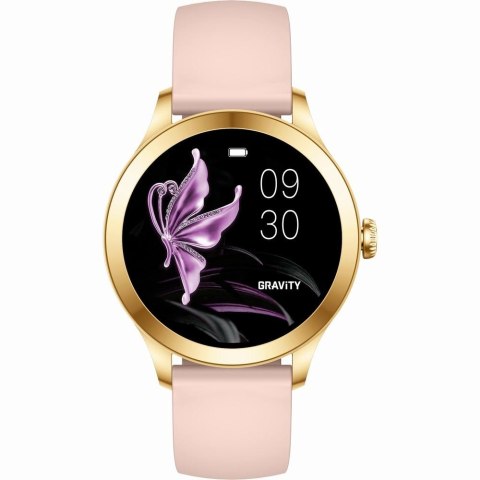 Smartwatch Gravity GT25-1 PRO Różowe Złoto + 2 Paski