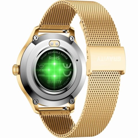 Smartwatch Gravity GT25-1 PRO Różowe Złoto + 2 Paski