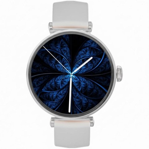 Smartwatch Gravity GT26-8 Srebrno-Biały - 2 Paski w Zestawie