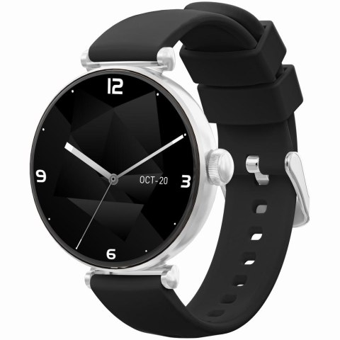 Smartwatch Gravity GT26-9 Srebrno-Czarny - 2 Paski w Zestawie
