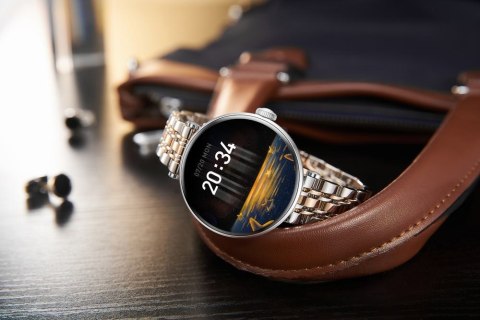 Smartwatch Gravity GT26-5 Srebrny z 2 Paskami (Silikon i Stal)