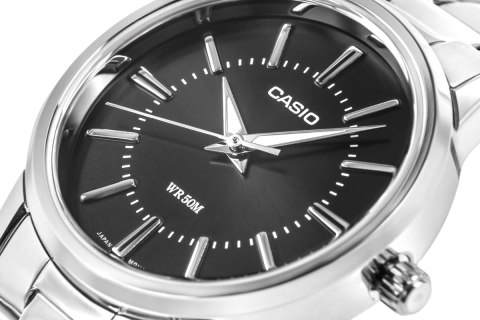 Damski Zegarek CASIO LTP-1303D-1AVDF Srebrny Klasyczny