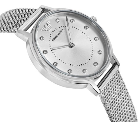 Zegarek Damski Emporio Armani Kappa AR11128 Srebrny