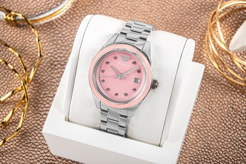 Zegarek Damski Emporio Armani Leo AR11546 z Datownikiem