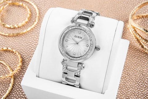 Zegarek Damski Guess Ginger GW0869L3 Srebrny