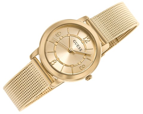 Zegarek damski Guess Melody GW0666L2 - złota bransoleta mesh