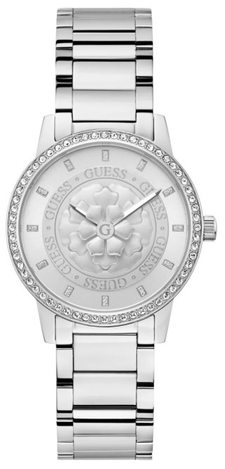 Zegarek damski Guess Petal GW0747L1 - srebrna nowoczesność