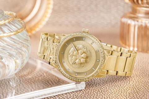 Zegarek damski Guess Petal GW0747L2 - złota klasyka