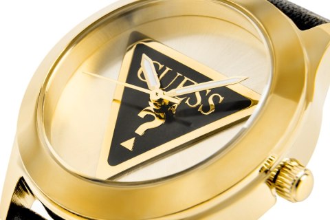 Zegarek damski Guess Tri Plaque GW0744L2 - złoty klasyk