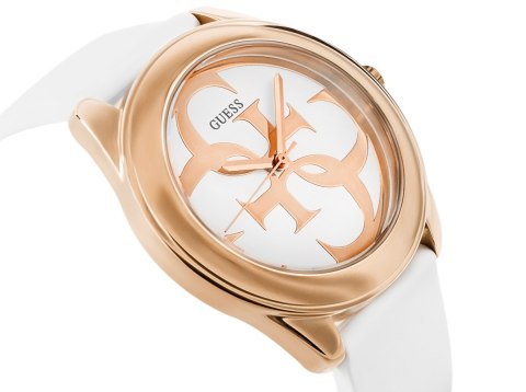 Zegarek damski Guess Twist W0911L5 - różowe złoto i biel