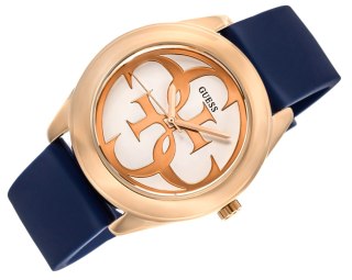 Zegarek damski Guess Twist W0911L6 - granat i różowe złoto