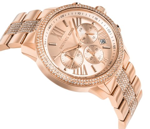 Zegarek damski Michael Kors Brynn MK7505 - różowe złoto