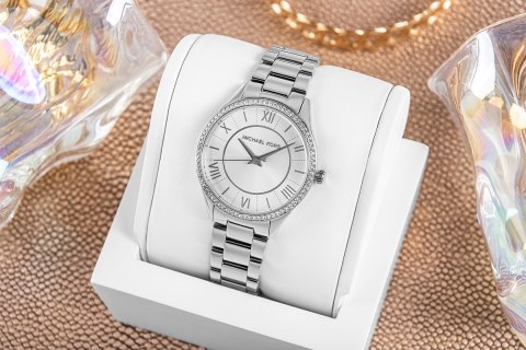 Zestaw damski Michael Kors Lauryn MK4851SET - srebrny