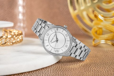 Zestaw damski Michael Kors Lauryn MK4851SET - srebrny