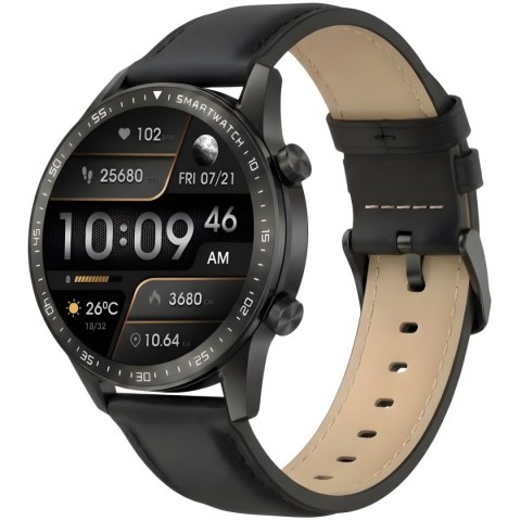Smartwatch Gravity GT10-2 Czarny z 2 paskami