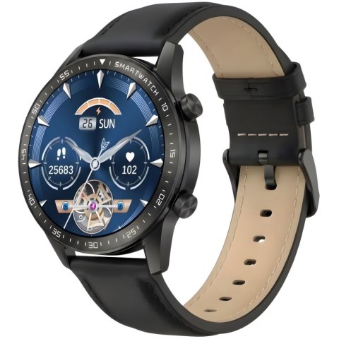 Smartwatch Gravity GT10-5 Czarny z niebieskim paskiem