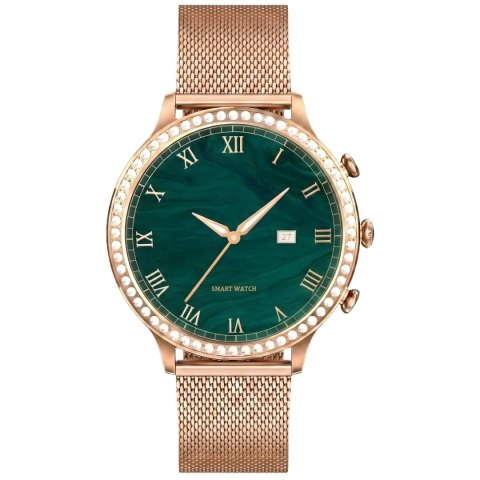 Smartwatch Gravity GT5-7 Różowe Złoto Pasek + Bransoleta