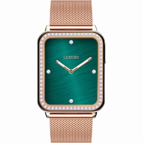 Smartwatch Gravity GT17-4 Różowe Złoto + 2 Paski