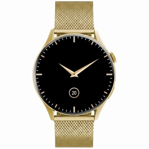 Smartwatch Gravity GT11-4 Złoty z Paskiem i Bransoletą