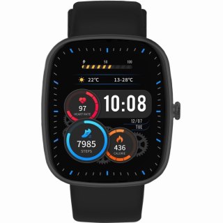 Smartwatch Gravity GT18-9 - Czarny/Fioletowy, BT Call