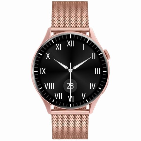 Smartwatch Gravity GT11-6 Różowe Złoto Pasek + Bransoleta