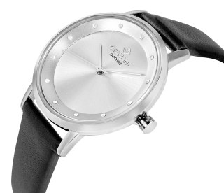 Zegarek Damski Giewont Sapphire Srebrny GW4130-A1 na Pasku