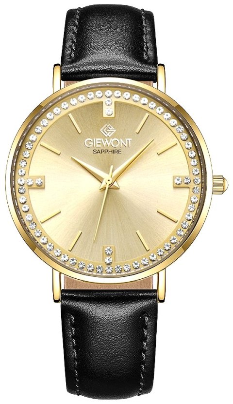 Zegarek Damski Giewont Sapphire Złoty GW5390-A2