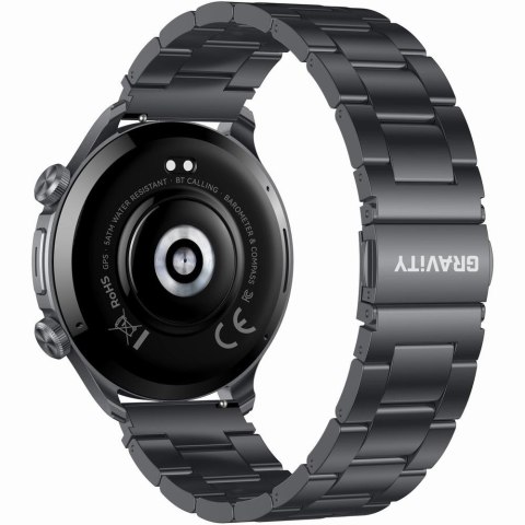 Smartwatch Gravity GT35-2 Czarny z Bransoletą i Paskiem