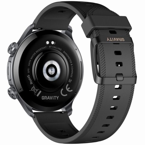 Smartwatch Gravity GT35-2 Czarny z Bransoletą i Paskiem