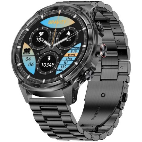 Smartwatch Gravity GT41-2 - Niebieski Pasek i Bransoleta