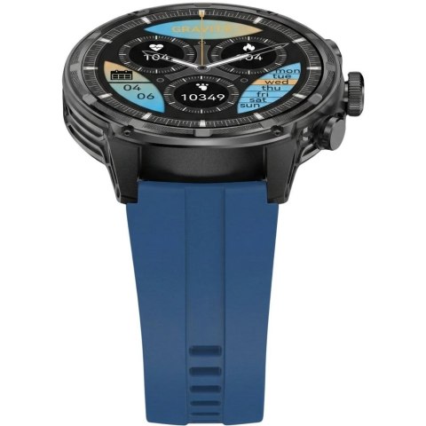 Smartwatch Gravity GT41-2 - Niebieski Pasek i Bransoleta