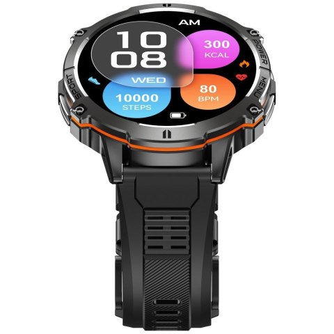 Smartwatch Gravity GT42-1 AMOLED - Chat AI, Kompas i Bransoleta