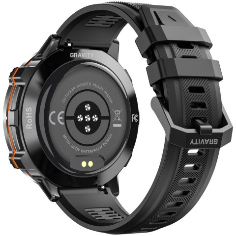 Smartwatch Gravity GT42-1 AMOLED - Chat AI, Kompas i Bransoleta