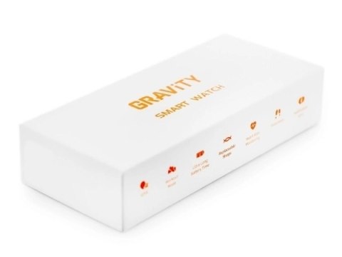 Smartwatch Gravity GT42-1 AMOLED - Chat AI, Kompas i Bransoleta