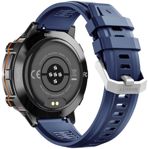 Smartwatch Gravity GT42-2 AMOLED - Chat AI i Niebieski Pasek