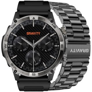 Smartwatch Gravity GT46-1 - Sportowy Zegarek Outdoorowy